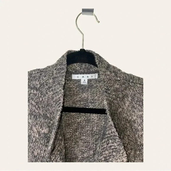 0119W. CABI OPEN FRONT‎ LONG SLEEVE CARDIGAN SIZE SMALL - Picture 6 of 11